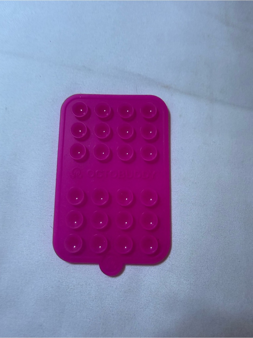 Silicone Magnetic Phone Grip Pad – Hot Pink